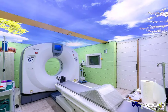 TOILE TENDUE IMPRIME  (Plafond)