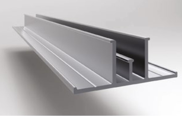 [MATI03]  PROFILÉ SÉPARATEUR en aluminium anodisé